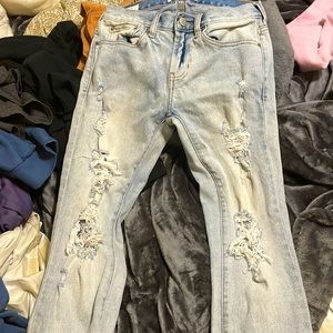Size 28-30 pac-sun ripped jeans